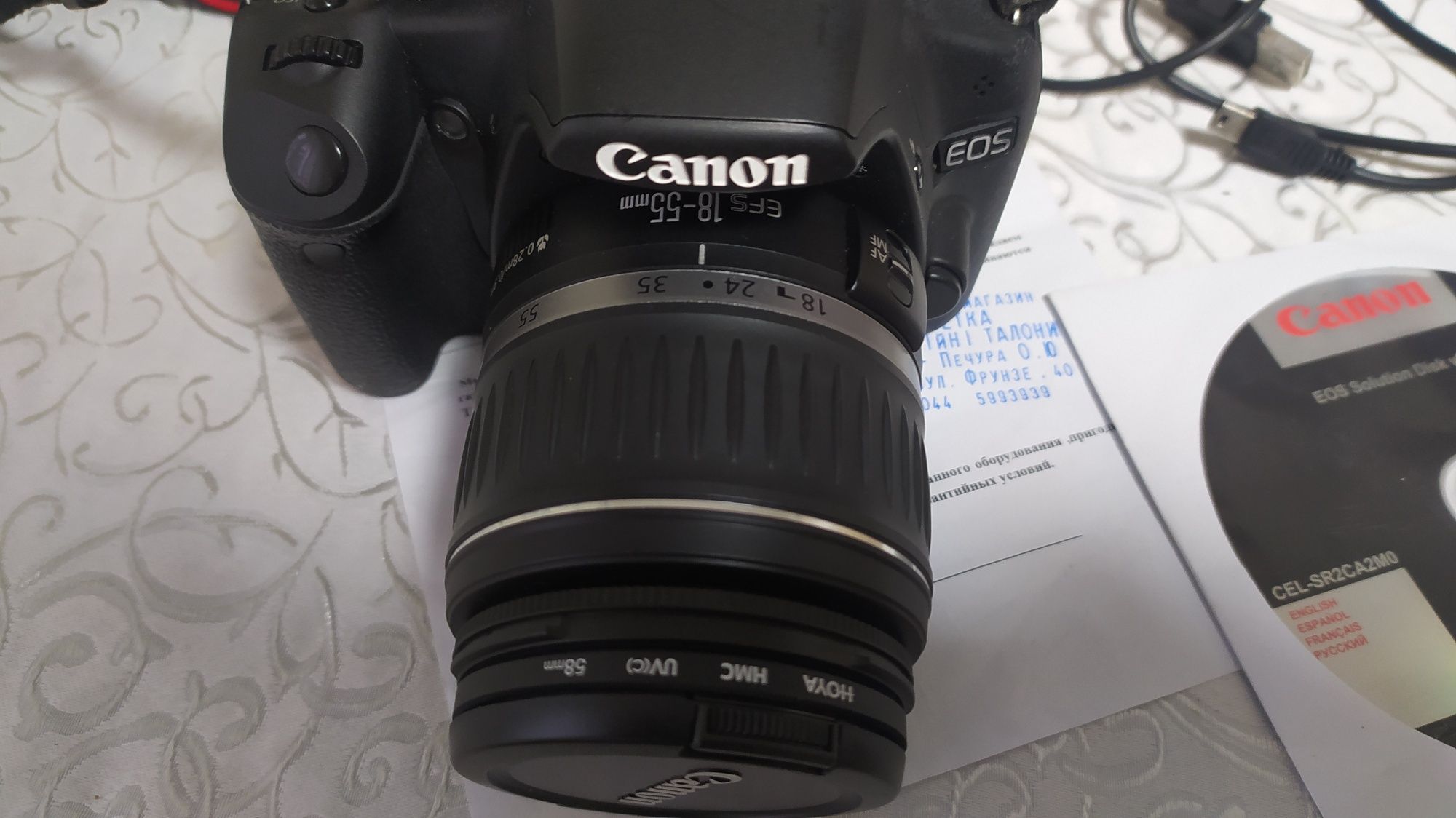 Зеркальный фотоаппарат Canon 500D +. Подарок