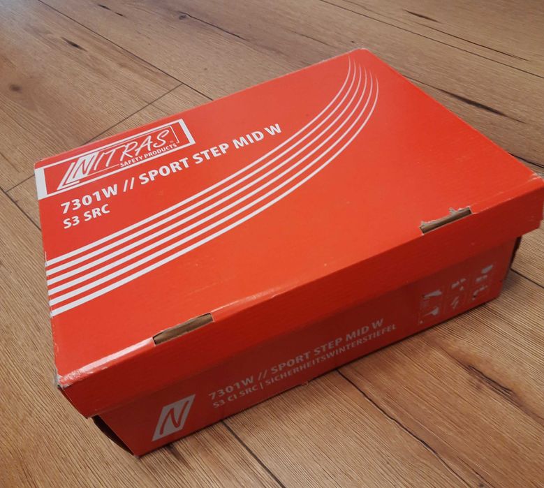 Buty robocze zimowe Nitras Sport Step 7301 S3 SRC ESD wodoodporne