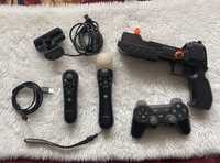 Набір PS3 move, пістолет, камера та джойстик. Все що на фото