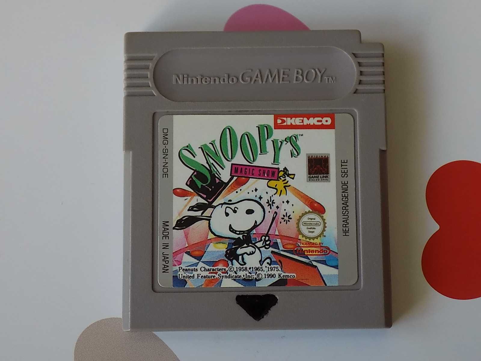 gra Snoopy’s Magic Show na Nintendo Game Boy, GBC, GBA Advance SP bdb!