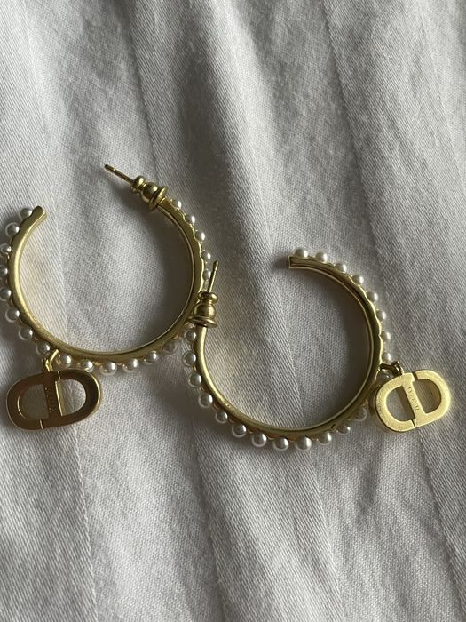 Kolczyli marki premium Nowe Dior