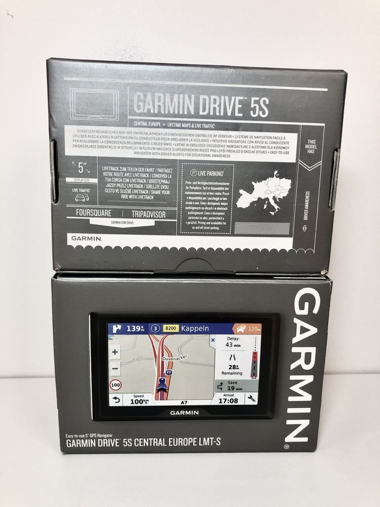 Автомобільний GPS Навігатор Garmin Drive 5S Central Europe LMT-S