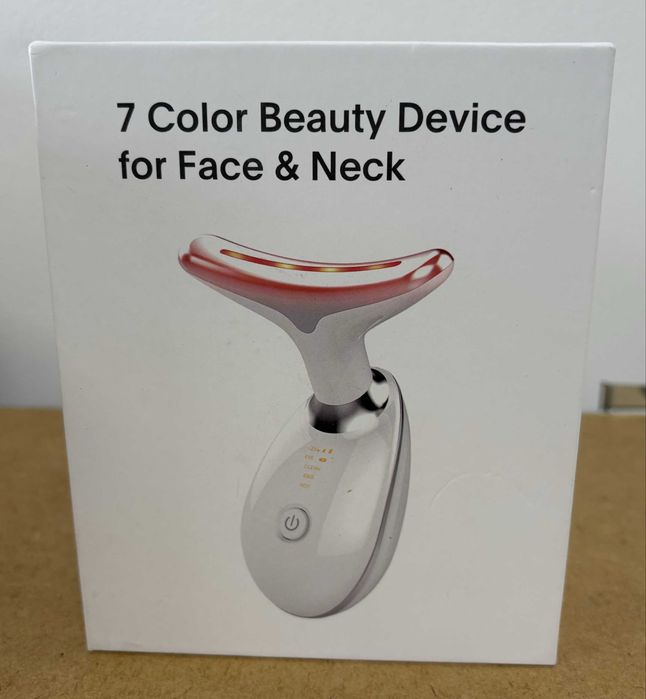 Masażer do twarzy led