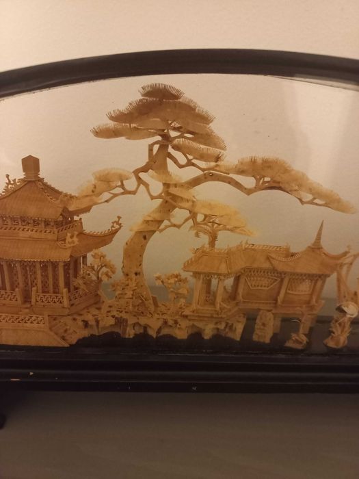 Rzeźba Diorama Chiny
