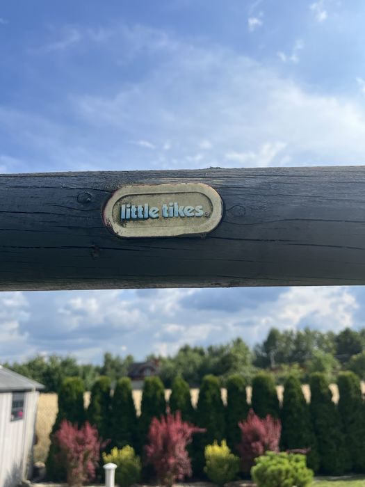 Huśtawka ogrodowa ze zjeżdżalnią