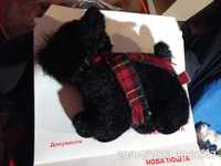 мягкая игрушка собака шотландский черный терьер скотчтерьер суперовая