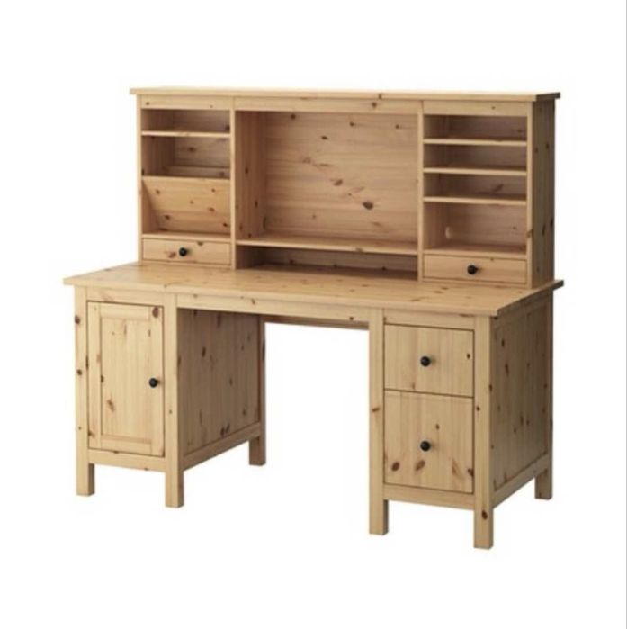 Biurko Hemnes z nadstawka