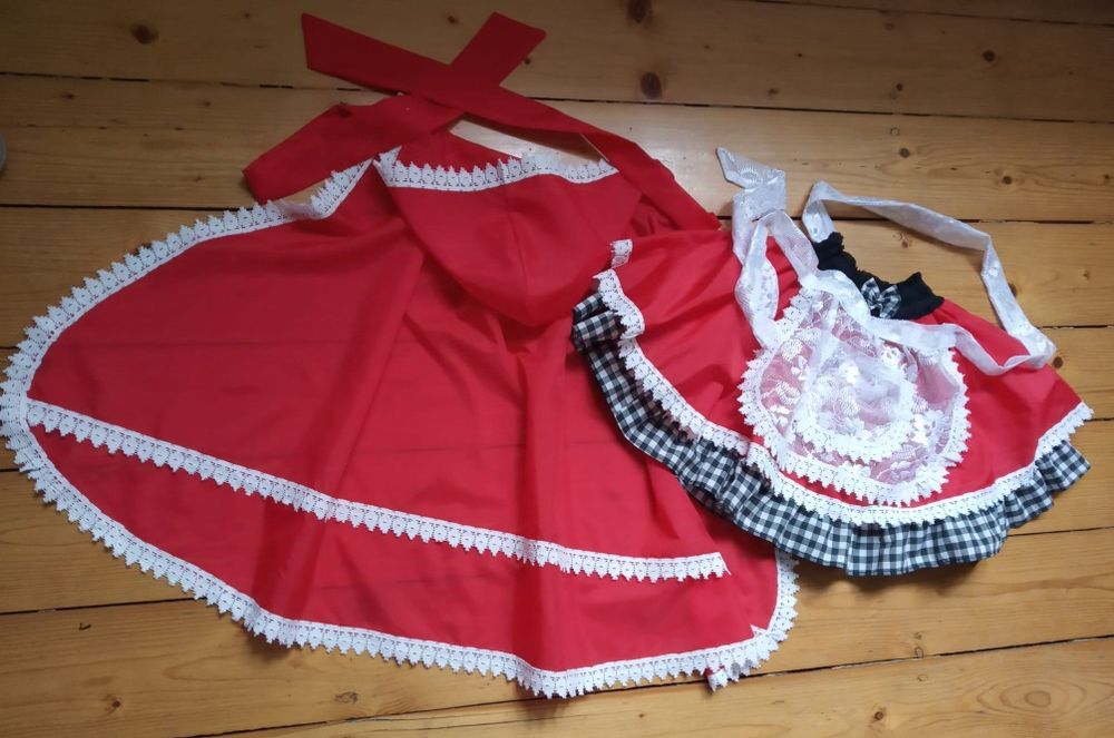 Czerwony kapturek przebranie/strój Nowy r. 110/116