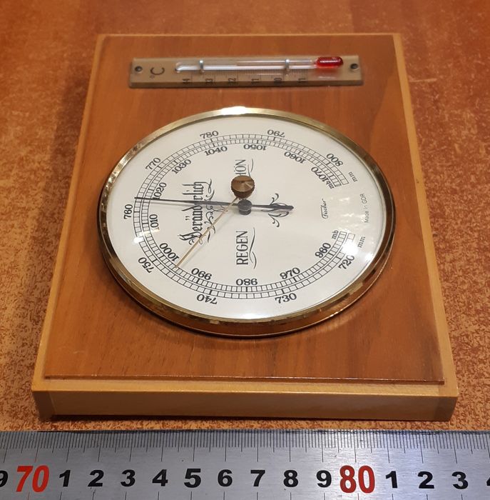 Барометр с термометром Fischer рабочий