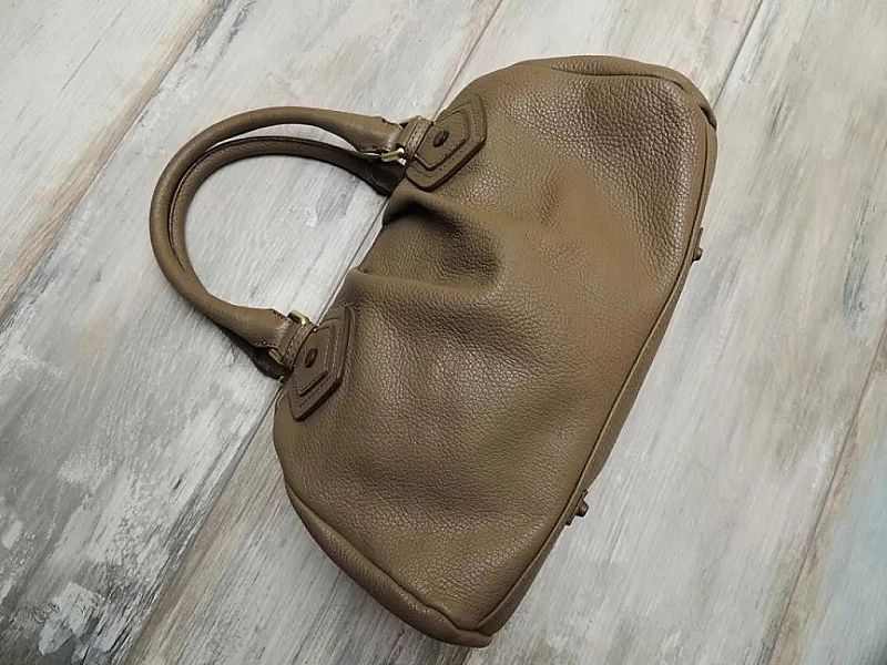 Tosca Blu Ze Skóry Kuferek Shopper Taupe Luxury