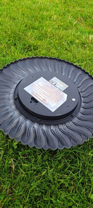 Lustro srebrne plastikowe 40 cm średnica