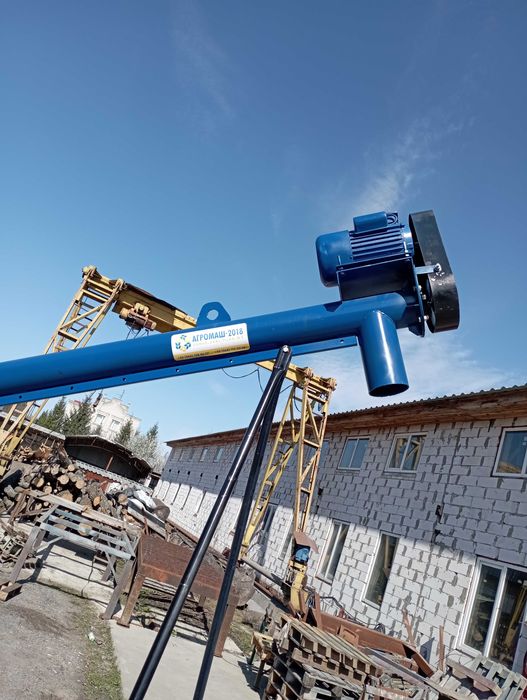 Шнековий погрузчик, підбирач, шнек, транспортер зерна, протруйник.