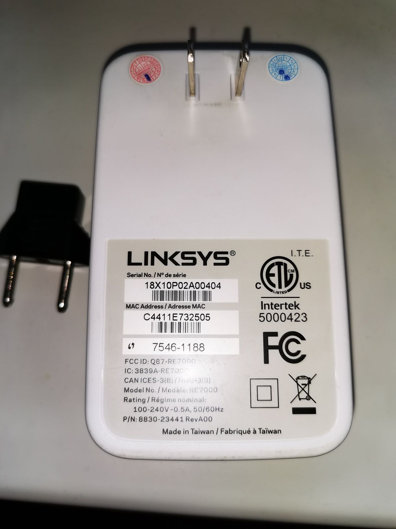 WIFI расширитель Linksys