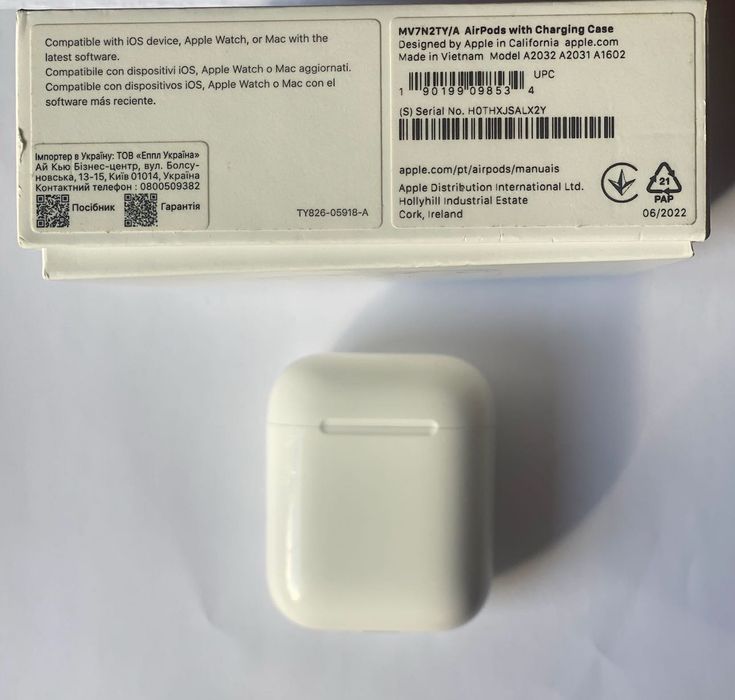 Airpods Apple (2º geração)