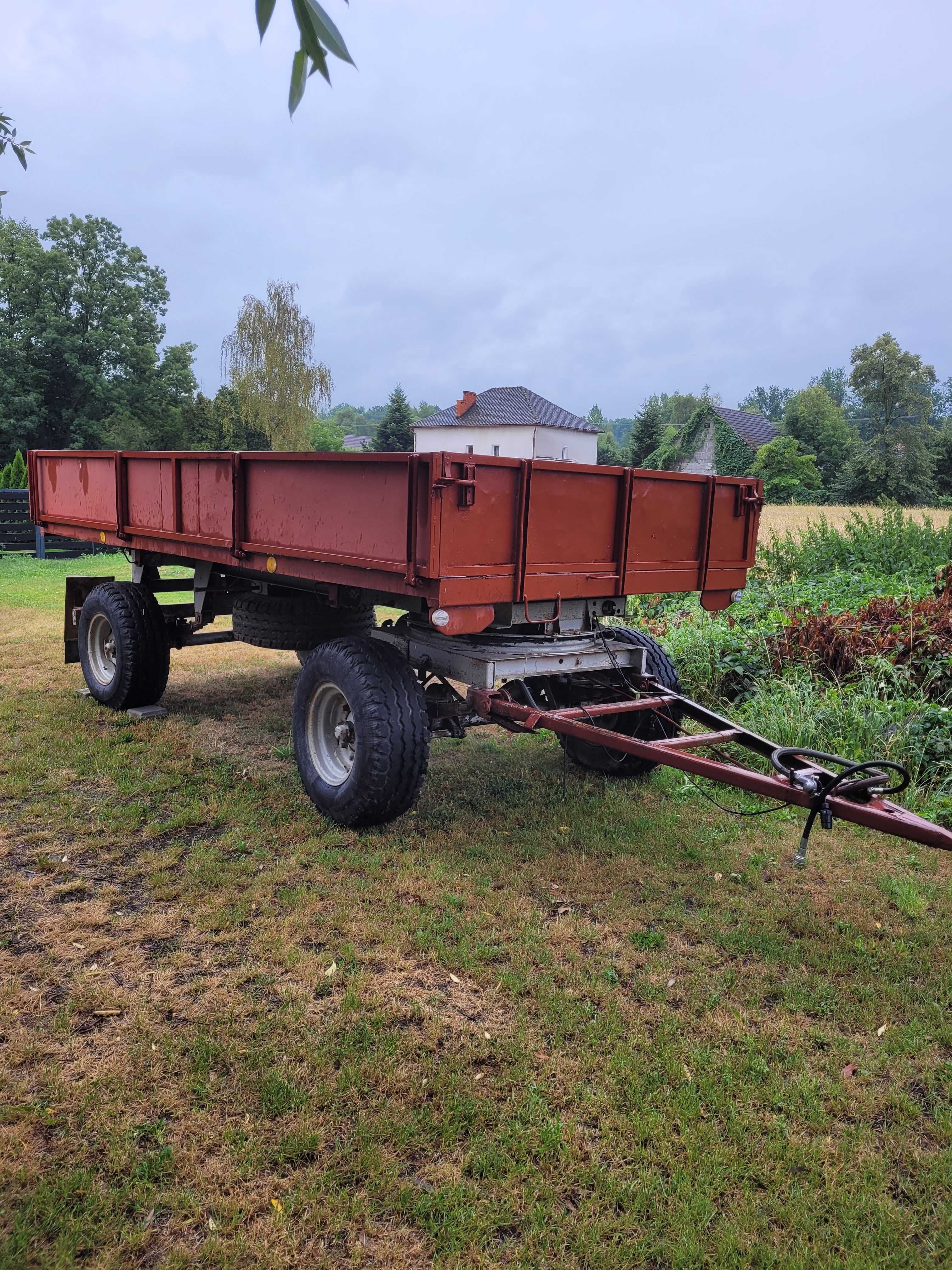 Przyczepa rolnicza Brandys 0806 Agro 8t – gotowa do pracy!