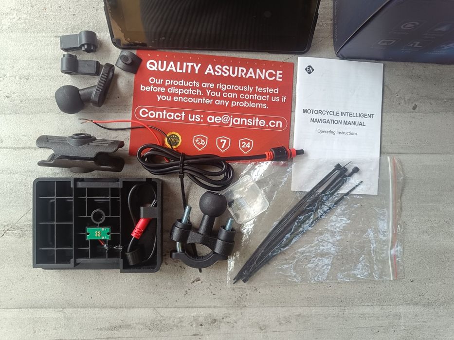 Monitor motocyklowy nawigacja adapter Carplay Android Auto IP67 7'' Ca