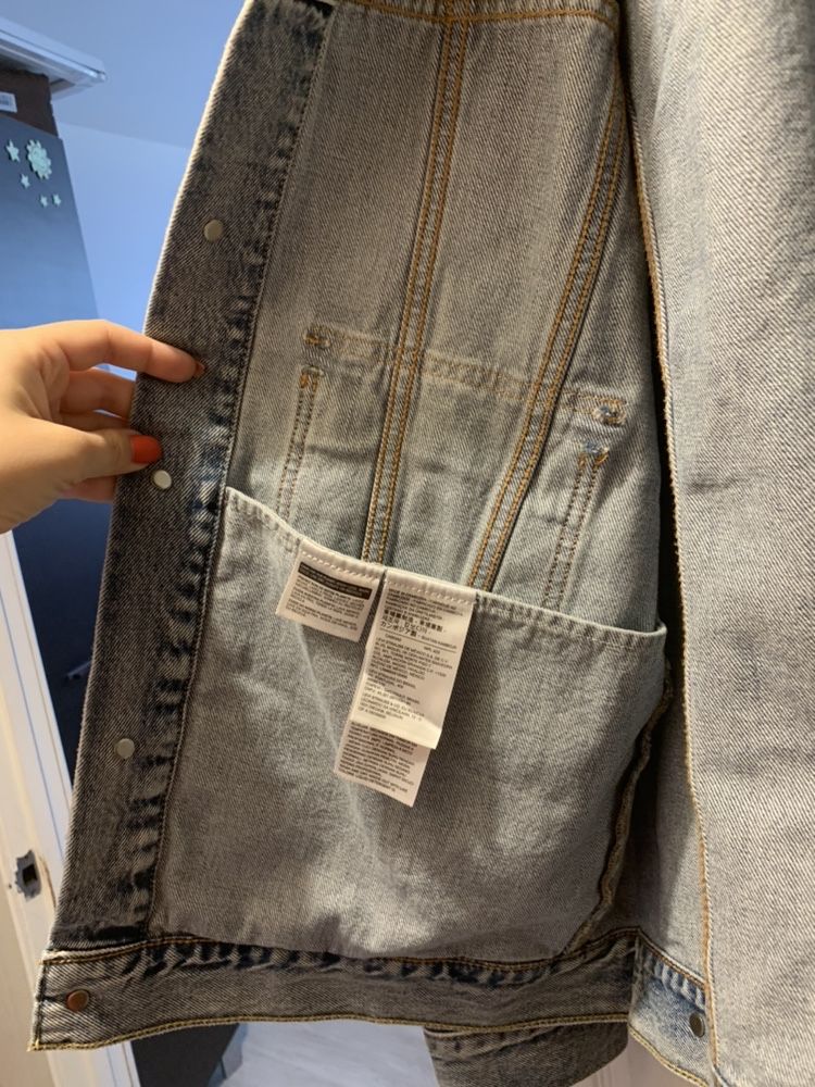 Куртка мужская джинс levis oversize XL оригинал