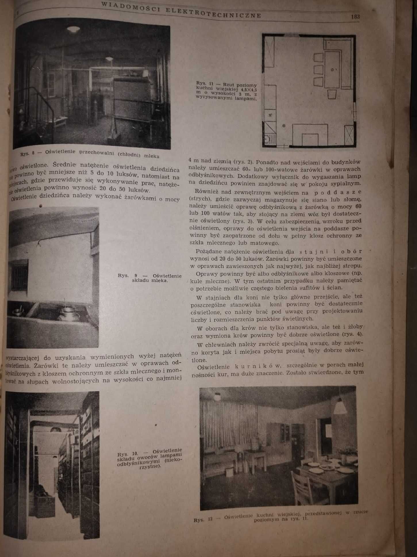 czasopismo, gazeta, zeszyt, WIADOMOŚCI ELEKTROTECHNICZNE, 1954, 1955