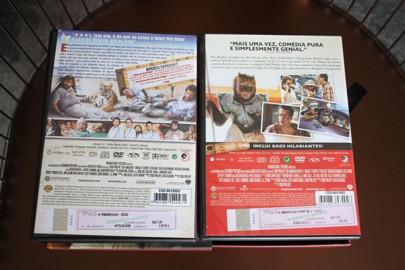 Filme The Hangover - 2 filmes - Part I e II