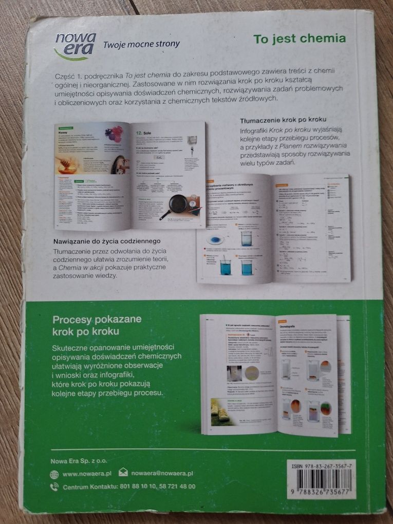 Chemia 1 podręcznik do nauki sprzedam