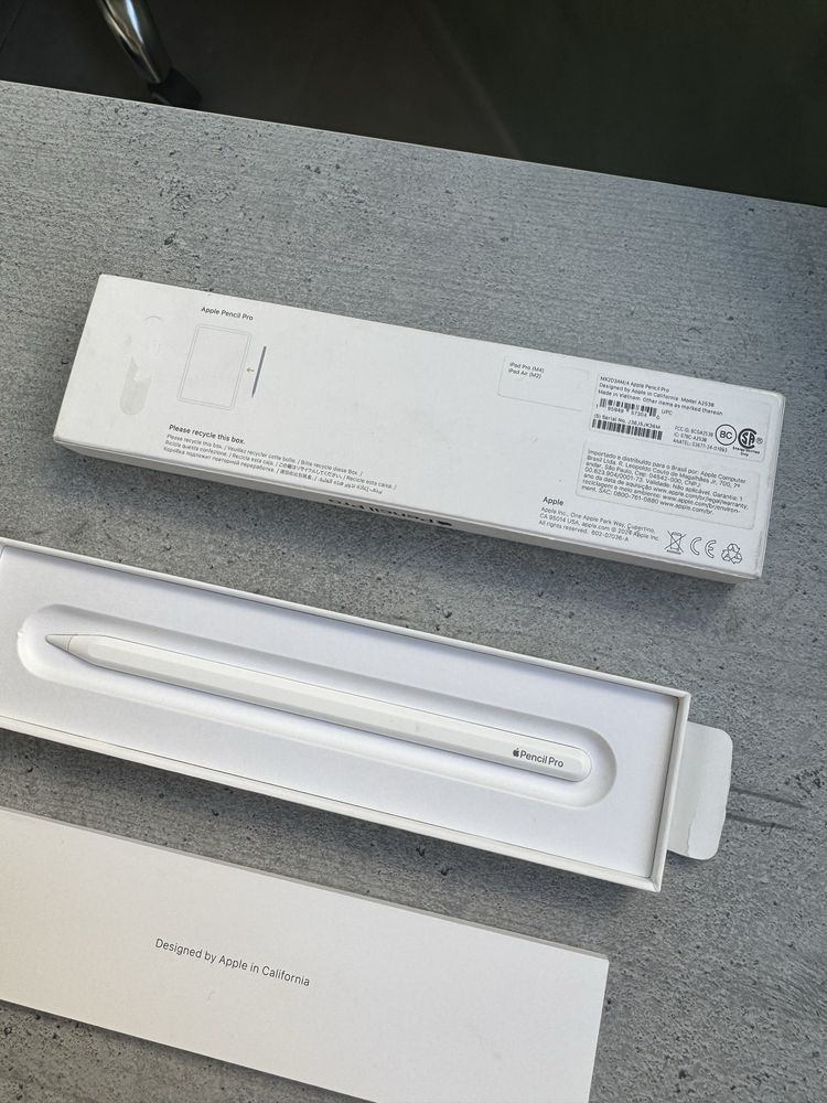 Apple Pencil Pro 2024 (MX2D3) for iPad M2 M3 M4 iPad mini Стилус Ручка