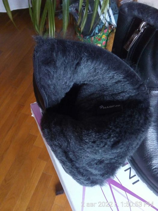 Ботинки зимние, кожаные "Magfini" 42 (Новые)