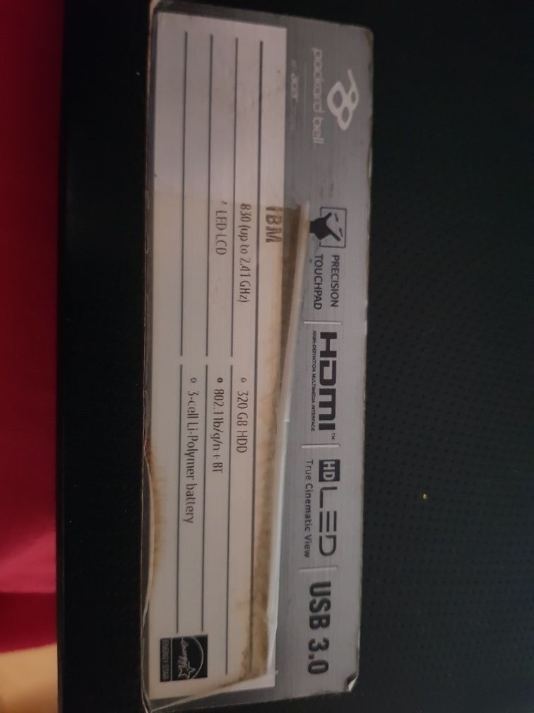 Laptop packard bell