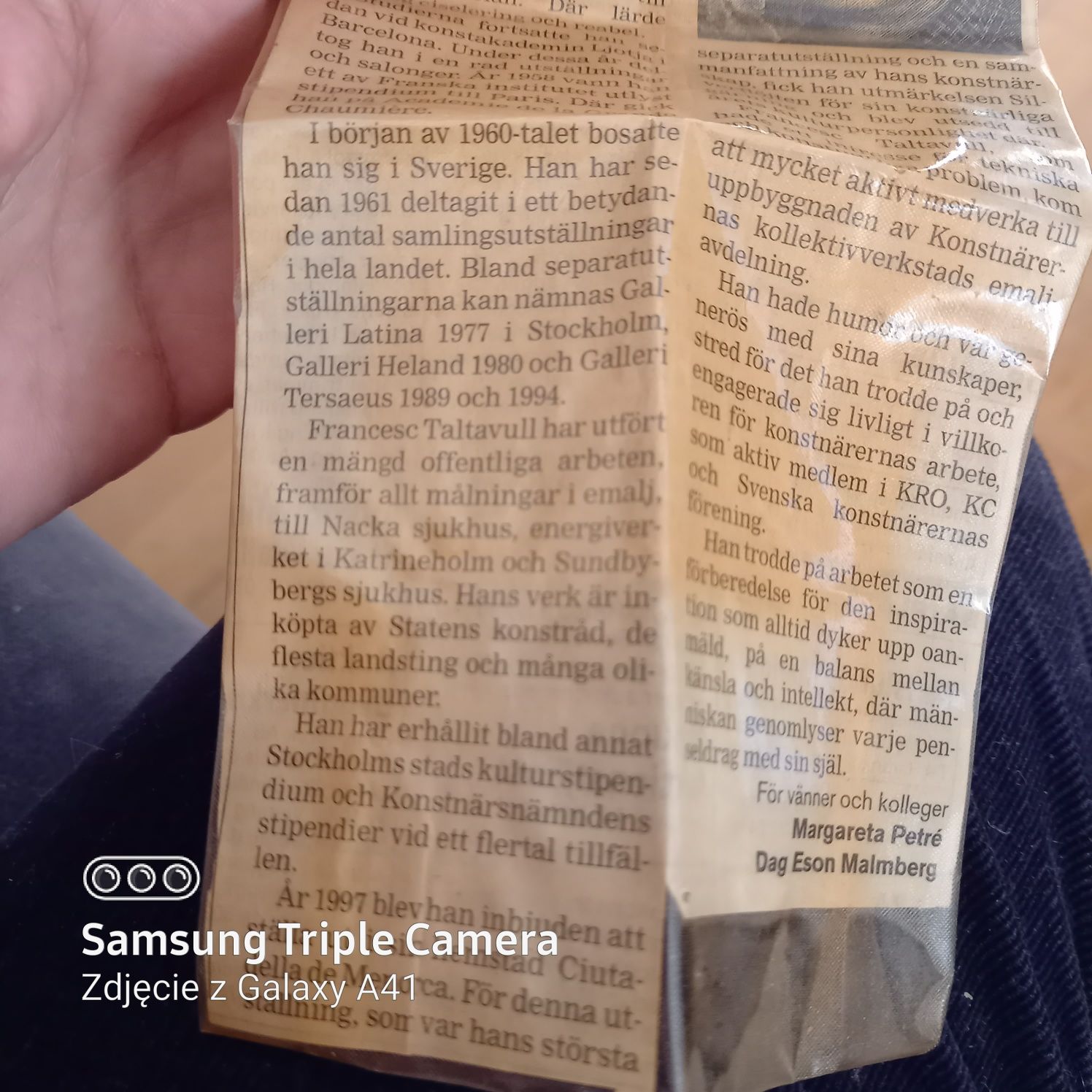 Grafika, Szwecja, vintage, limitowana seria, sygnowana.