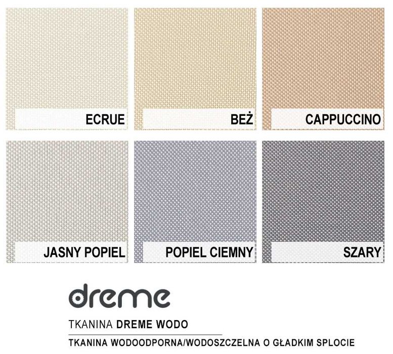 Zasłony ogrodowe na wymiar wodoodporne szelki tunel taras zasłona