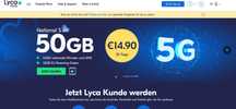 Lycamobile AT +43 Austria Starter SIM PrepaidCard UE Roaming €0.00