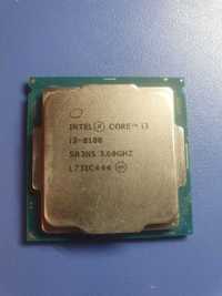 Intel Core i3-8100 s1151/4 ядра/4 потоки/6M Cache/3.60 GHz
