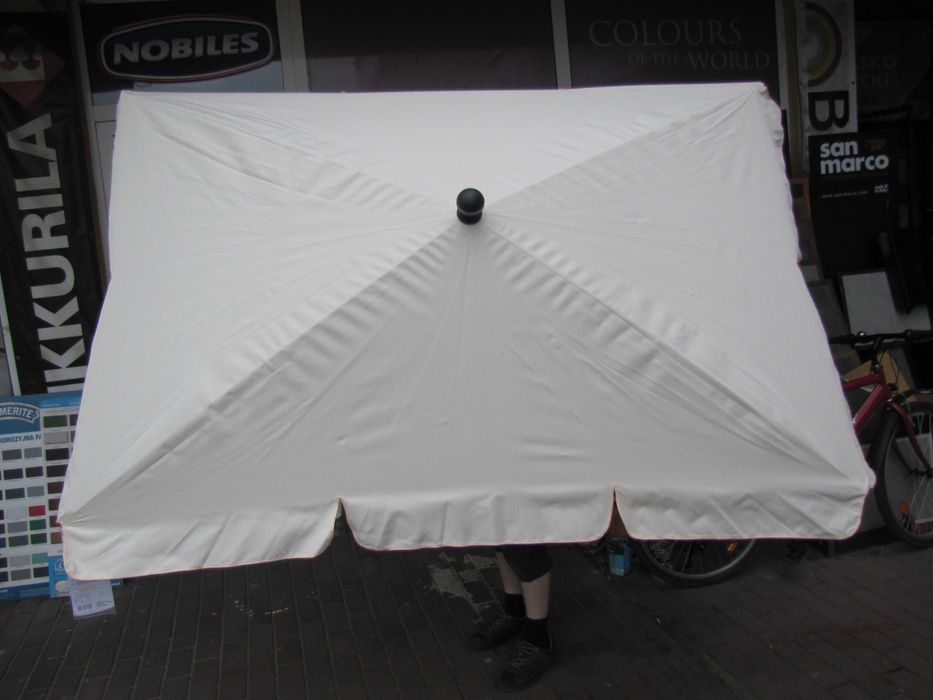 Parasol ogrodowy przeciwsłoneczny prostokątny 180 x 120 cm Schneider