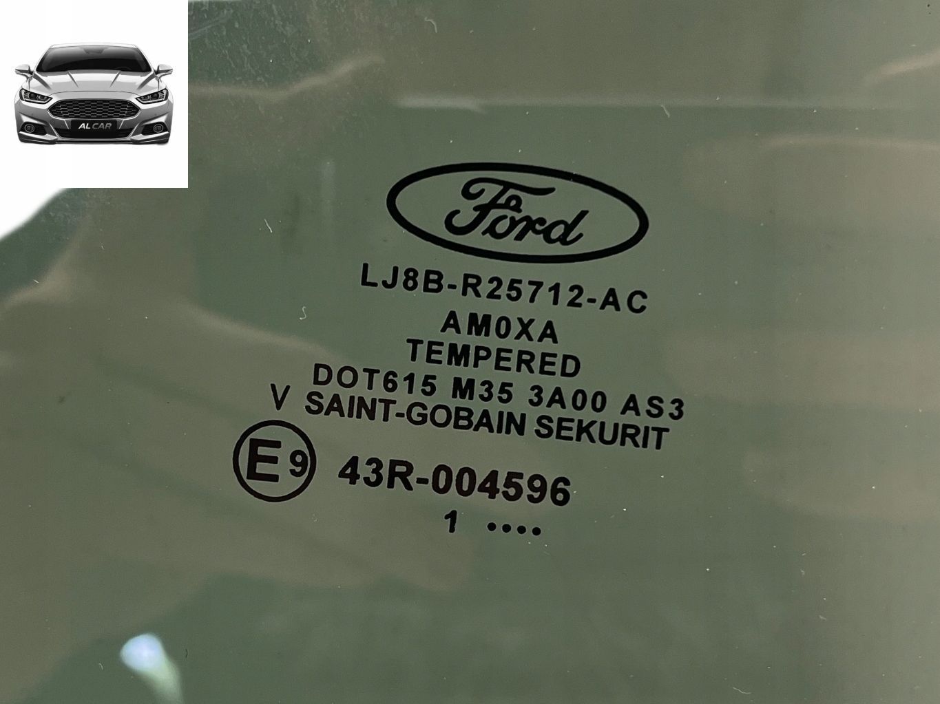 SZYBA DRZWI PRAWY TYŁ FORD MUSTANG MACH-E TEMPERED LJ8B-R25712-AC 2021r