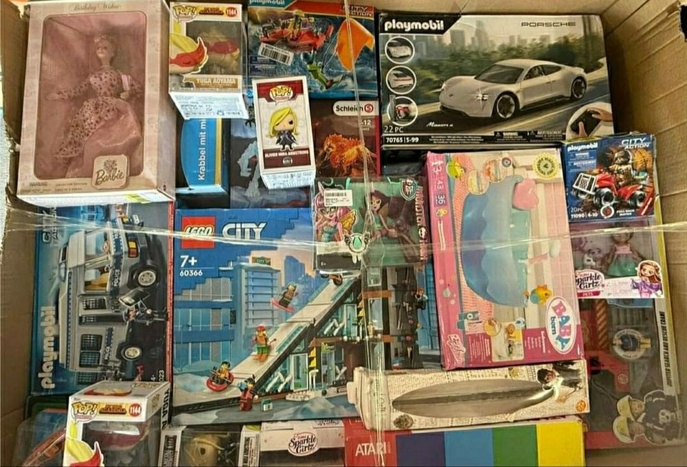 Karton Zabawek Mix 150PLN Nowe Lego Hobbit Star Wars Barbie Pokémon