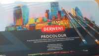 Nowy oryginalny zestaw kredek Derwent Procolour 72 kolory