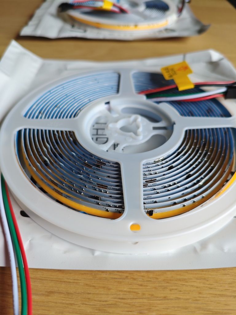 24V LED COB Taśma 10 Metrów 360led/m 3000K Adresowalna
