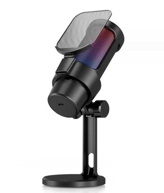 ігровий Мікрофон провідний USB Gaming Microphone підсвічуванням RGB