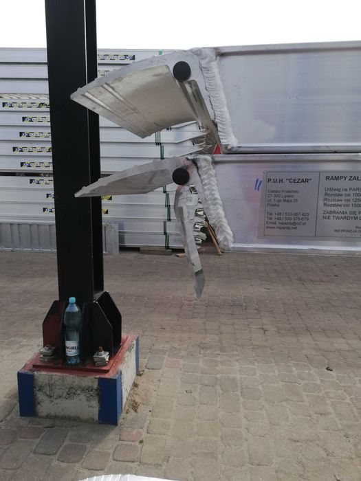 Najazdy Aluminiowe Włoskie 3m 5250kg Dostawa 0zł