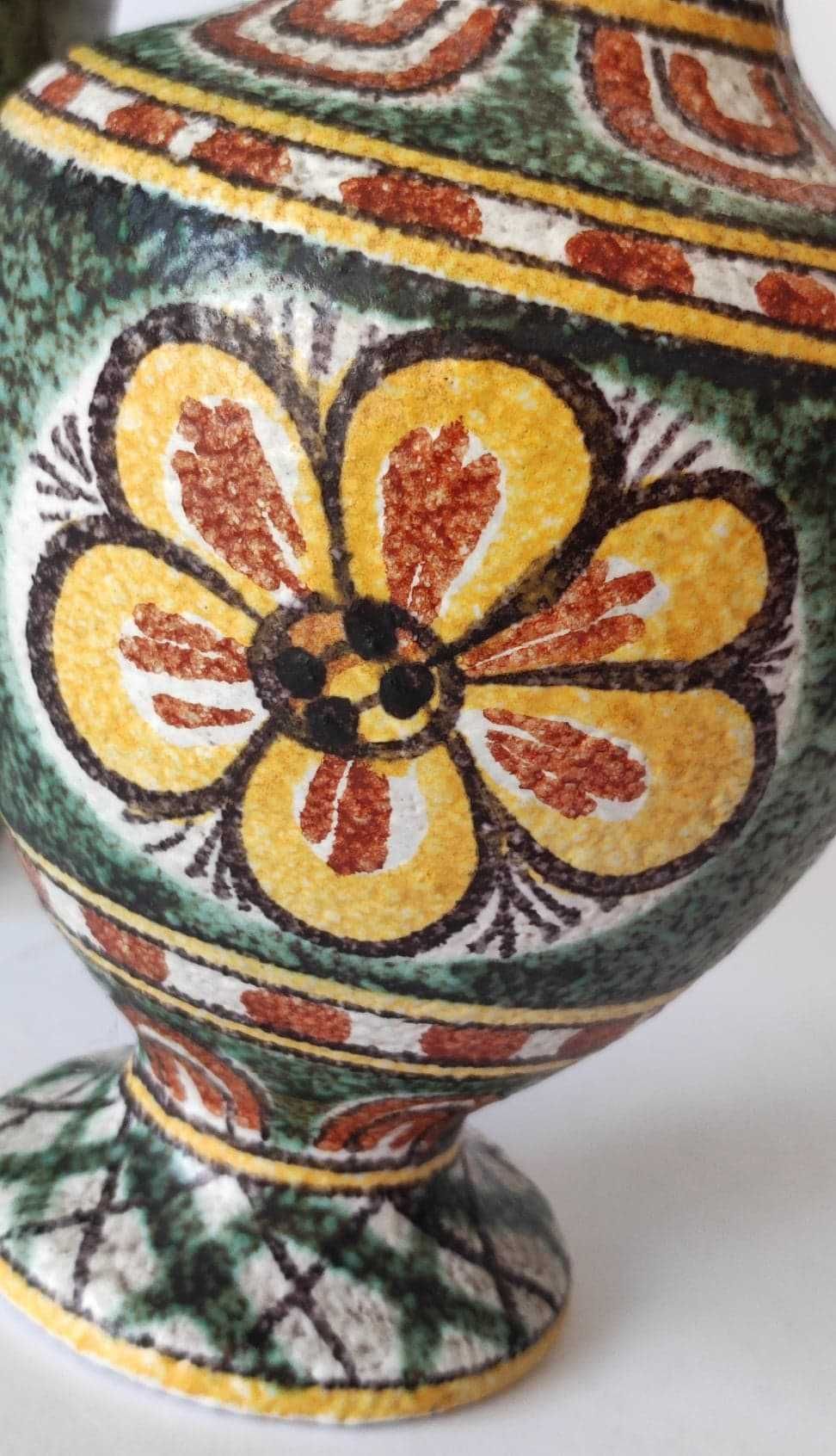 Stary ceramiczny wazon, dekor "Kairo", Ruscha 311/4, Design WGP