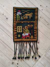 Sumak kilim "Gospodarstwo" (Z. Dziurdyńska) Cepelia