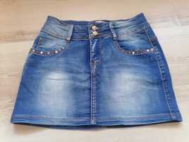 Spódnica jeans lato S Xs