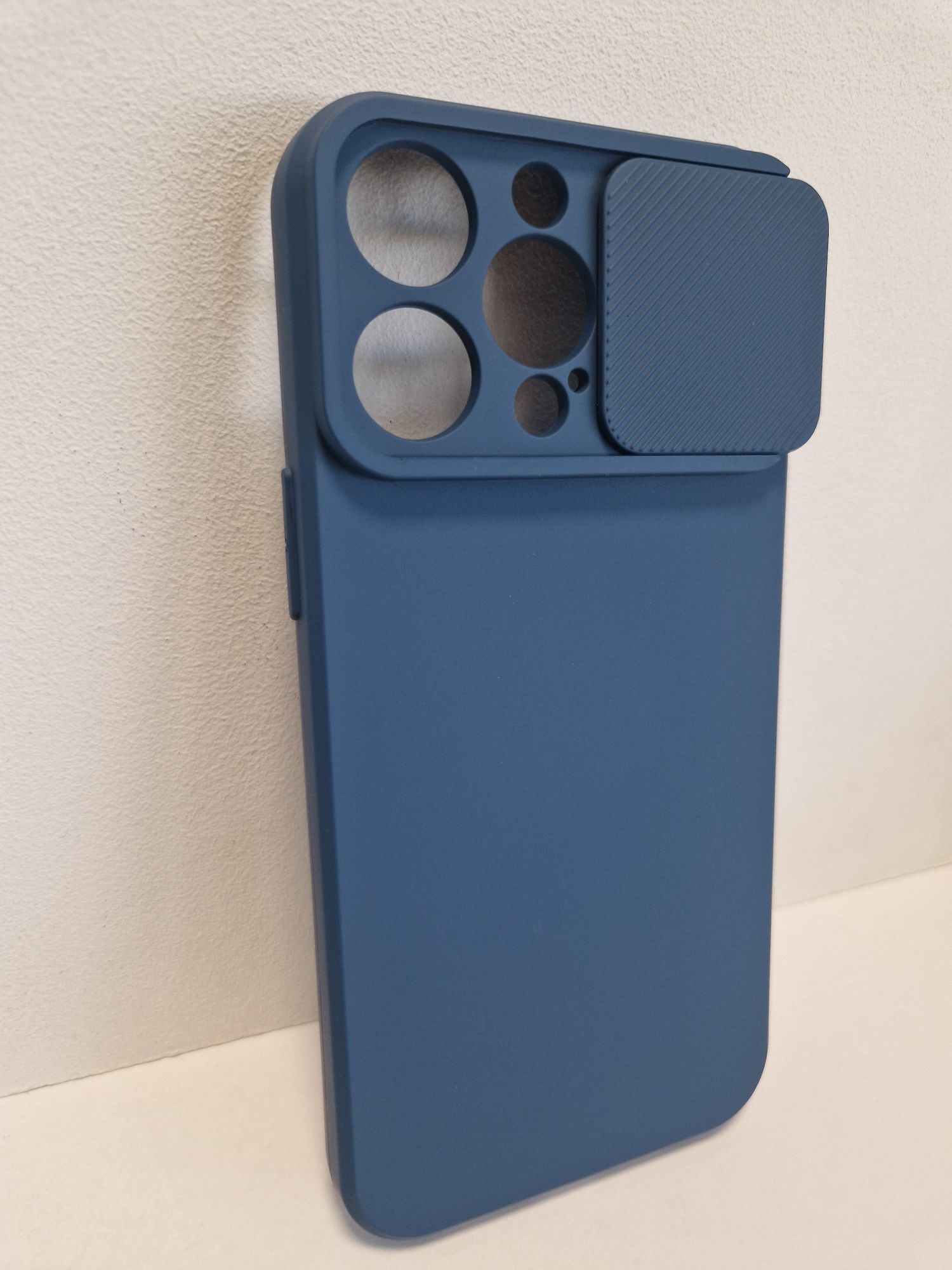 Camshield Soft do Iphone 14 Pro Max Granatowy