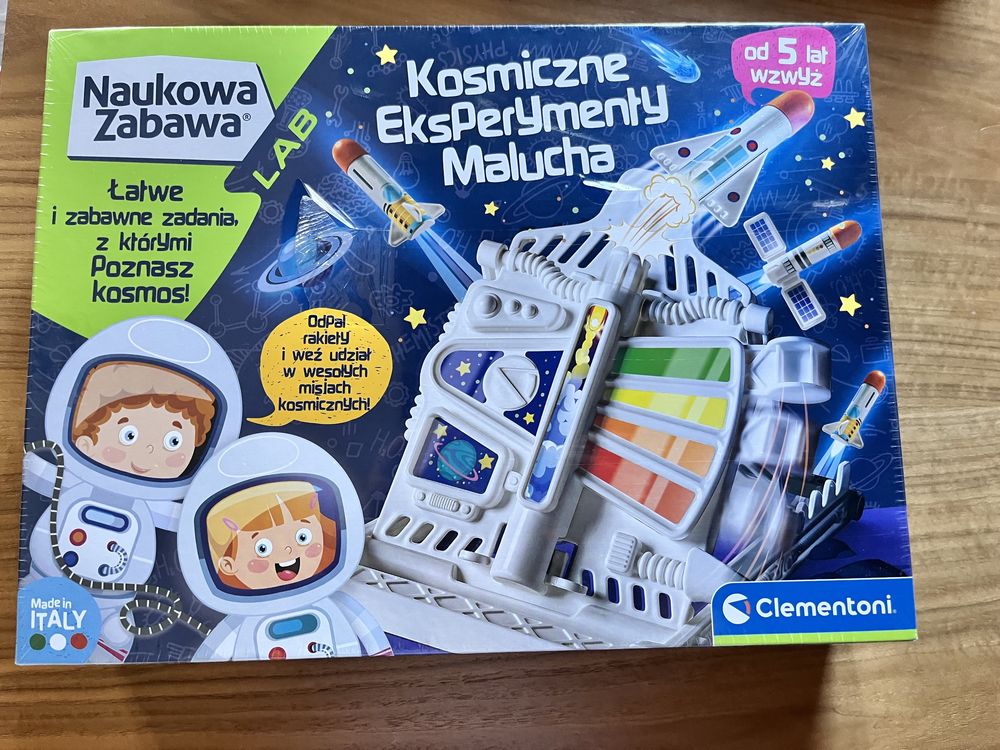 Nowe Kosmiczne eksperymenty malucha Clementoni