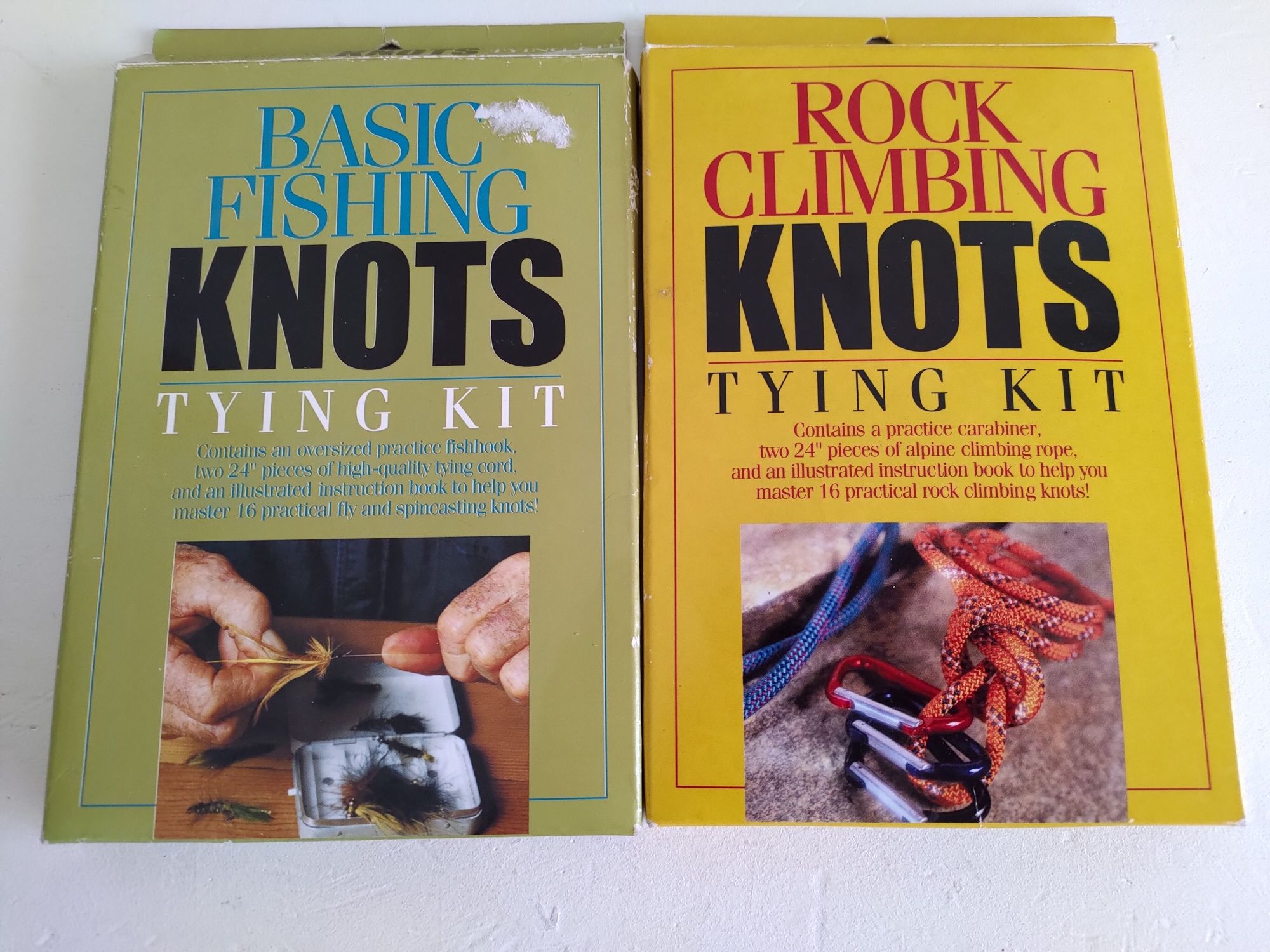 Kit Aprender a fazer nós de pesca e de escalada