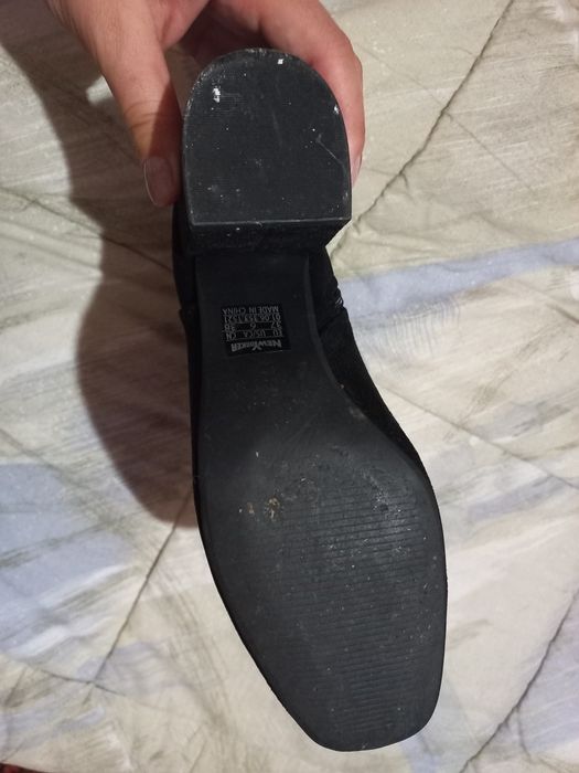 Продам ботінки замш замінник