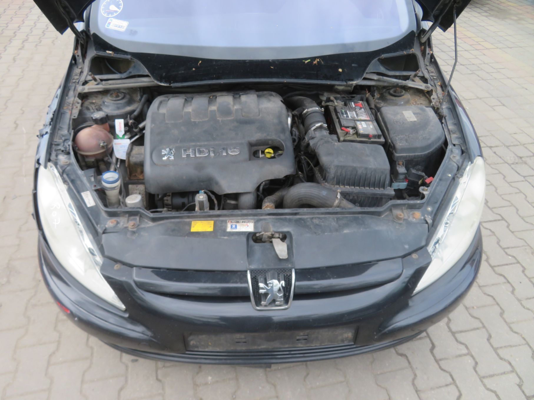 TURBOSPRĘŻARKA TURBINA TURBO 307 SW 2.0 HDI  PEUGEOT 2003-2007