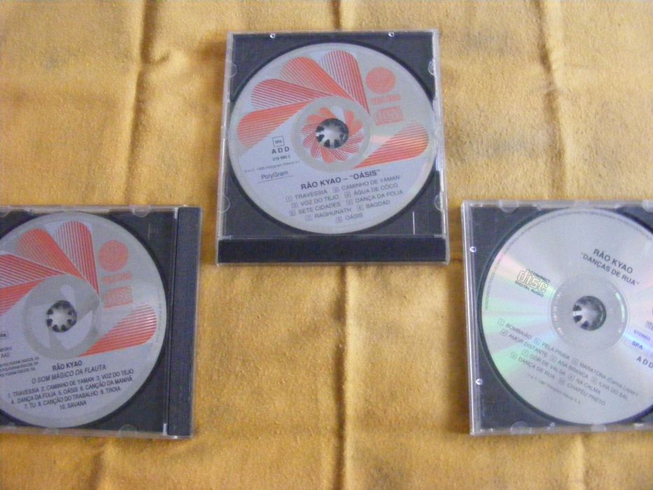 3 CD - Rão Kyao - novos e selados