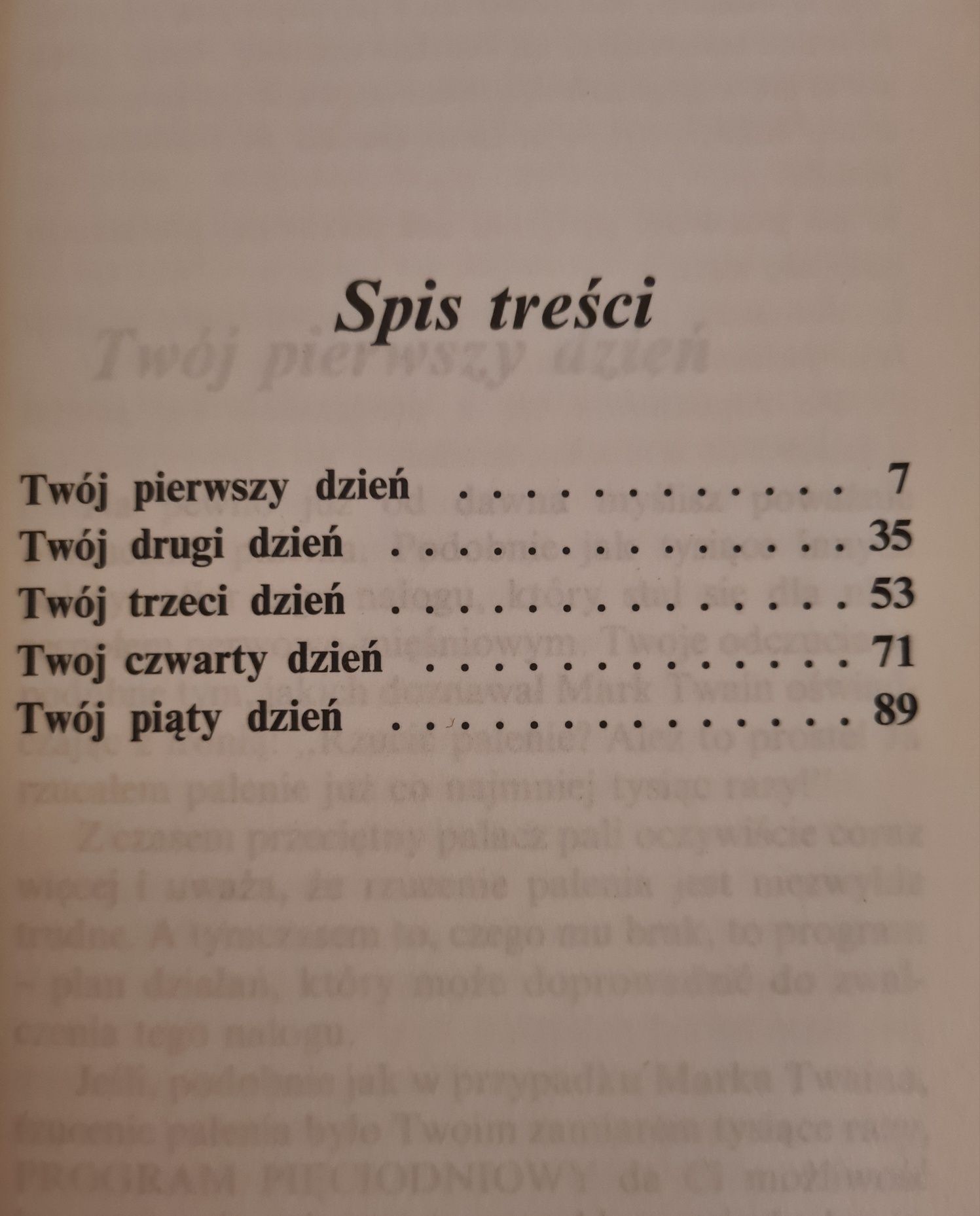Jak rzucić palenie w pięć dni - Książka