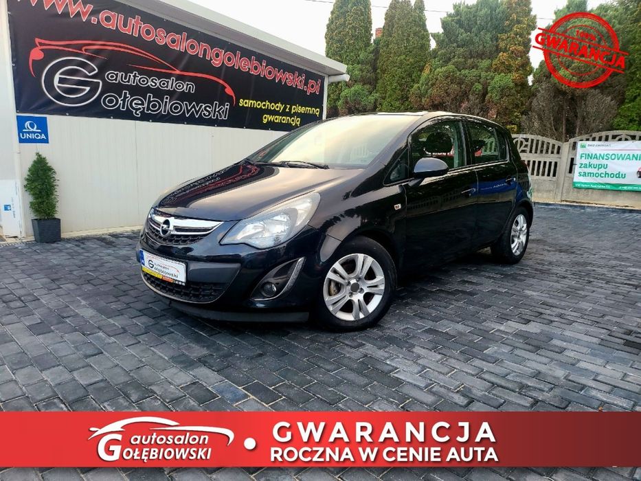 Opel Corsa Cosmo Klima Tempomat Nawigacja 2013r Lift Ekonomiczny