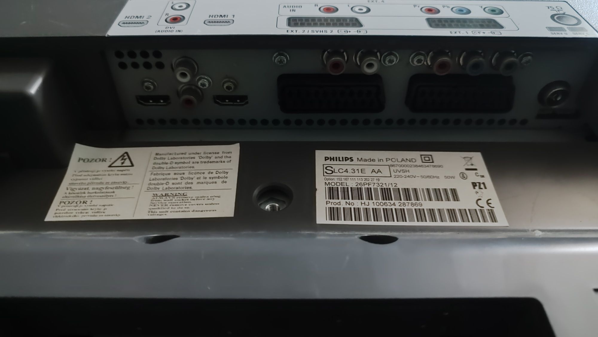 Telewizor Philips model 26PF7321/12